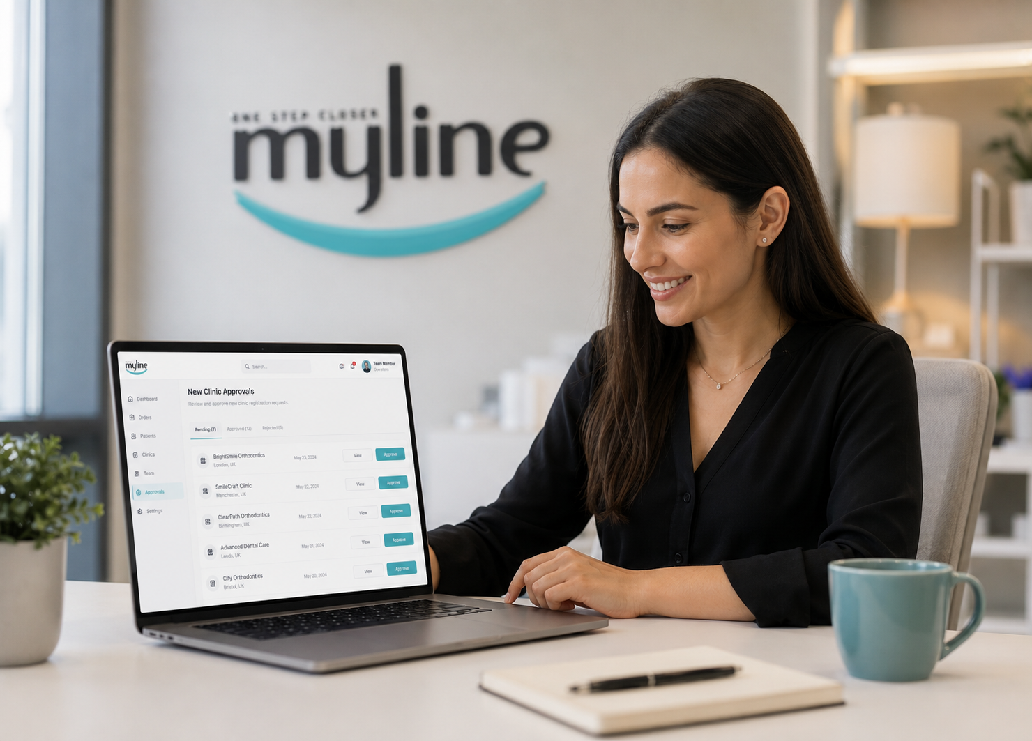 We review and set up your workspace