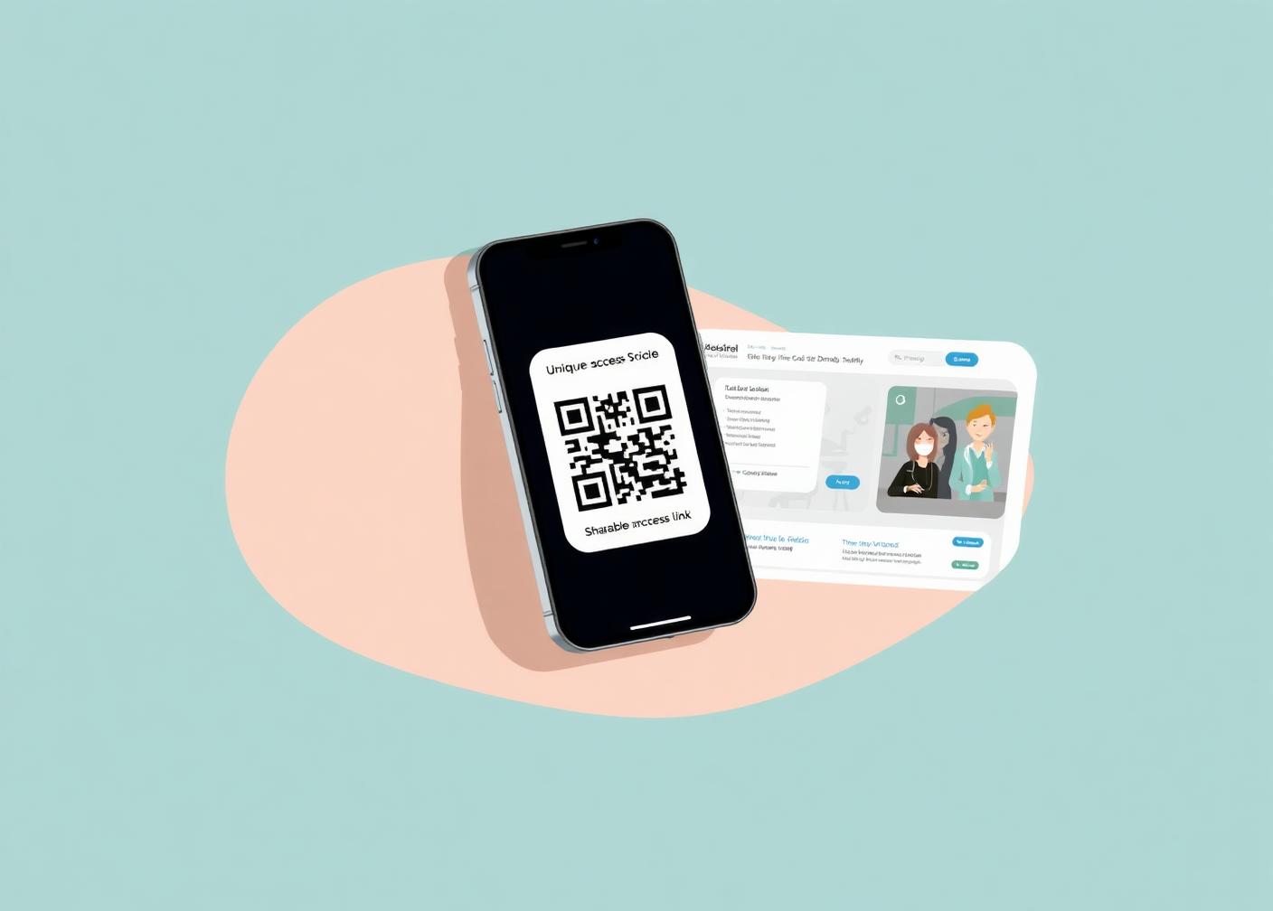 Get your unique link and QR code